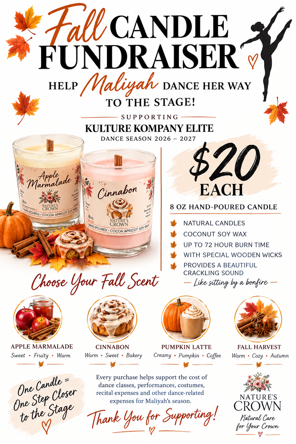 Candle Sale Fundraiser