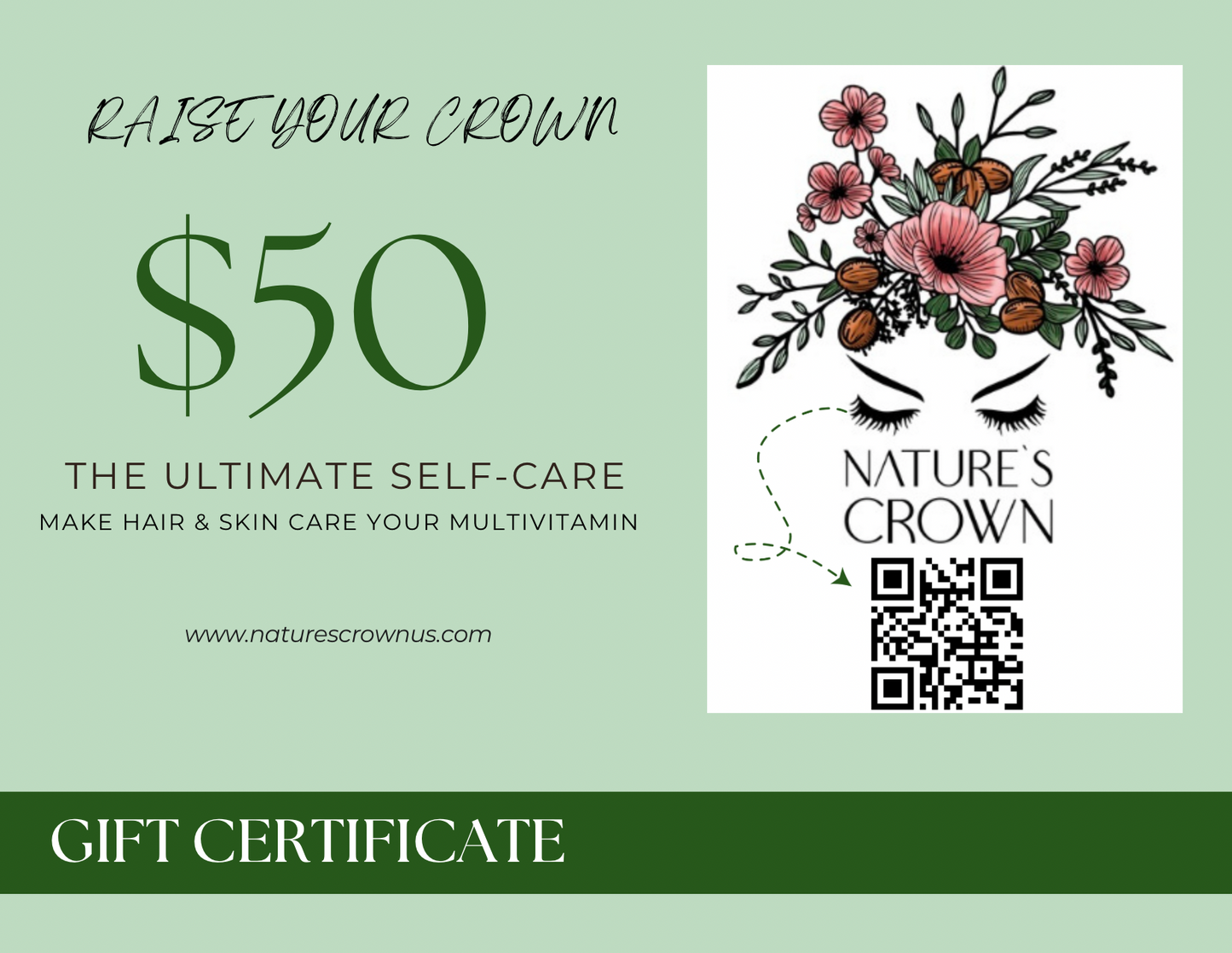 The Ultimate Self-Care Gift Card