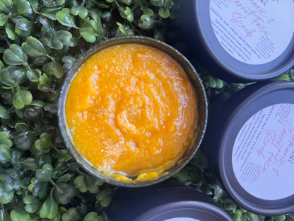 Turmeric and Carrot Exfoliating Face Scrub