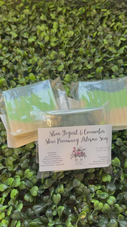 Cucumber Shea and Yogurt Refreshing Soap